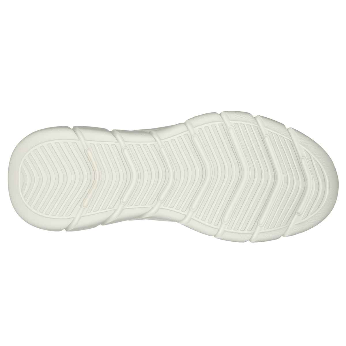 Skechers Mens Bobs B Flex Electric Cool Casual Shoe | Off White (UK 8)