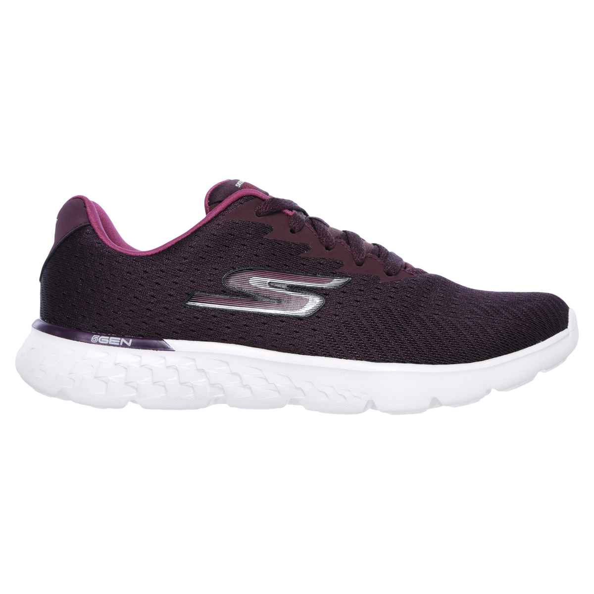 Skechers Women's GO RUN 400 SOLE Running Shoes | Burgundy - UK 6