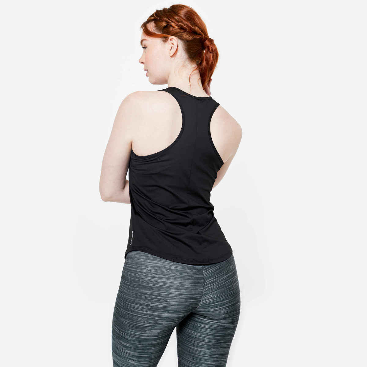Decathlon Domyos Women Quick-Dry Gym Tank Top | Black - XL