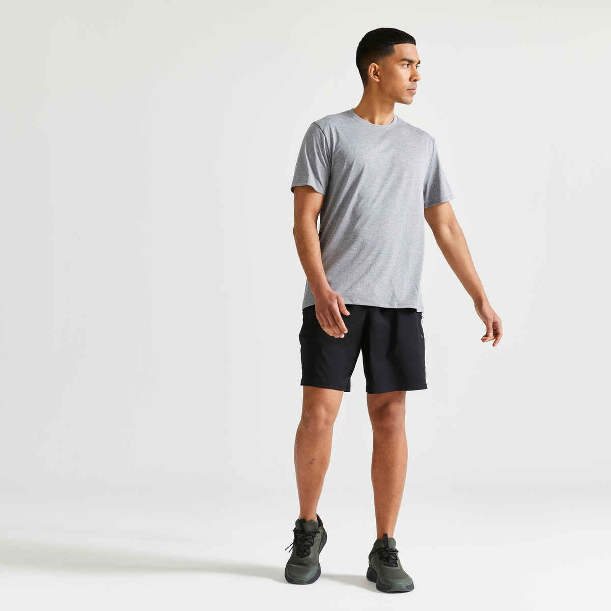 Decathlon | Domyos Men's Dry Fit T-shirt - Grey - M
