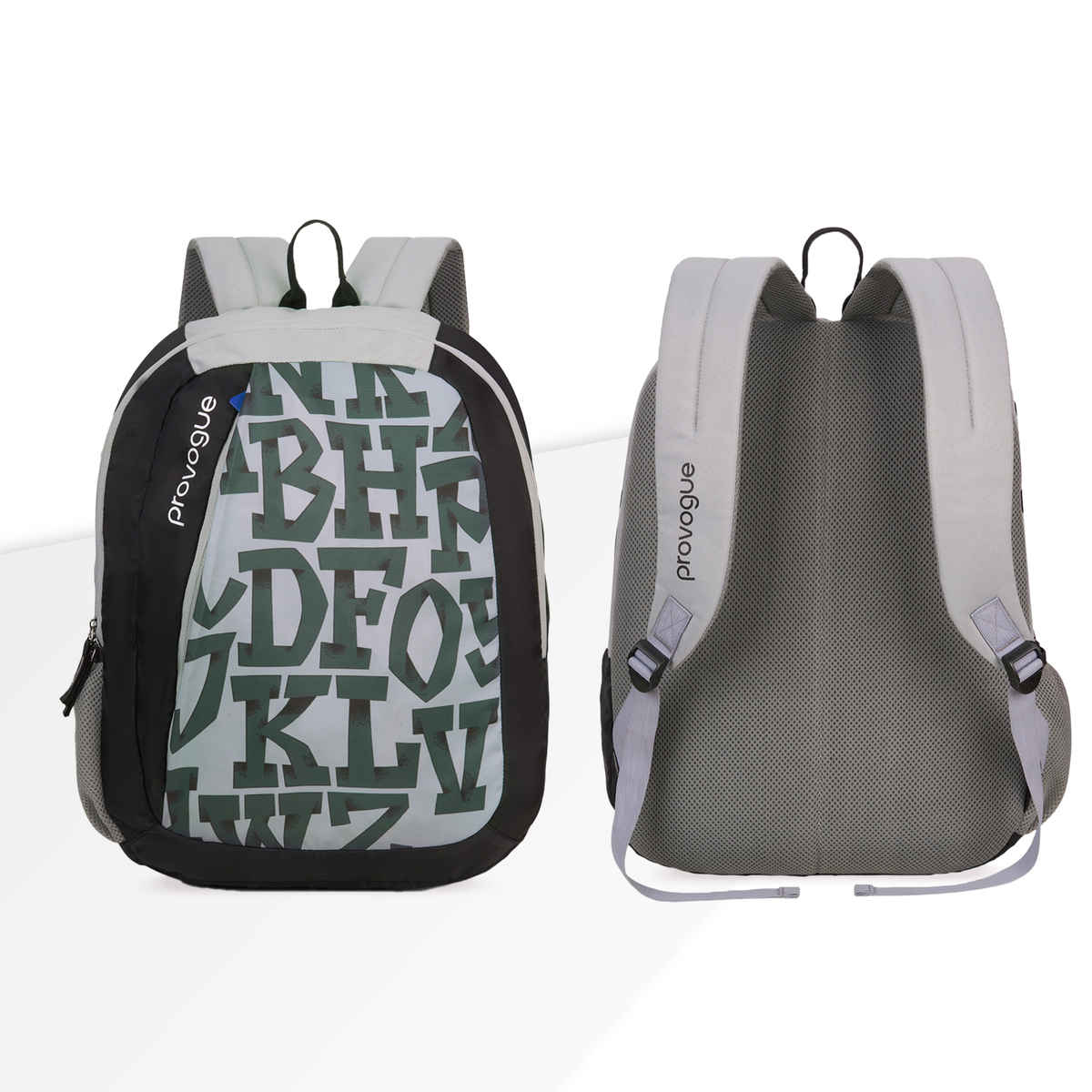 Provogue Alpha Laptop Bag With Large Compartments, Bottle Holder, Midnight Black, 25 Ltr