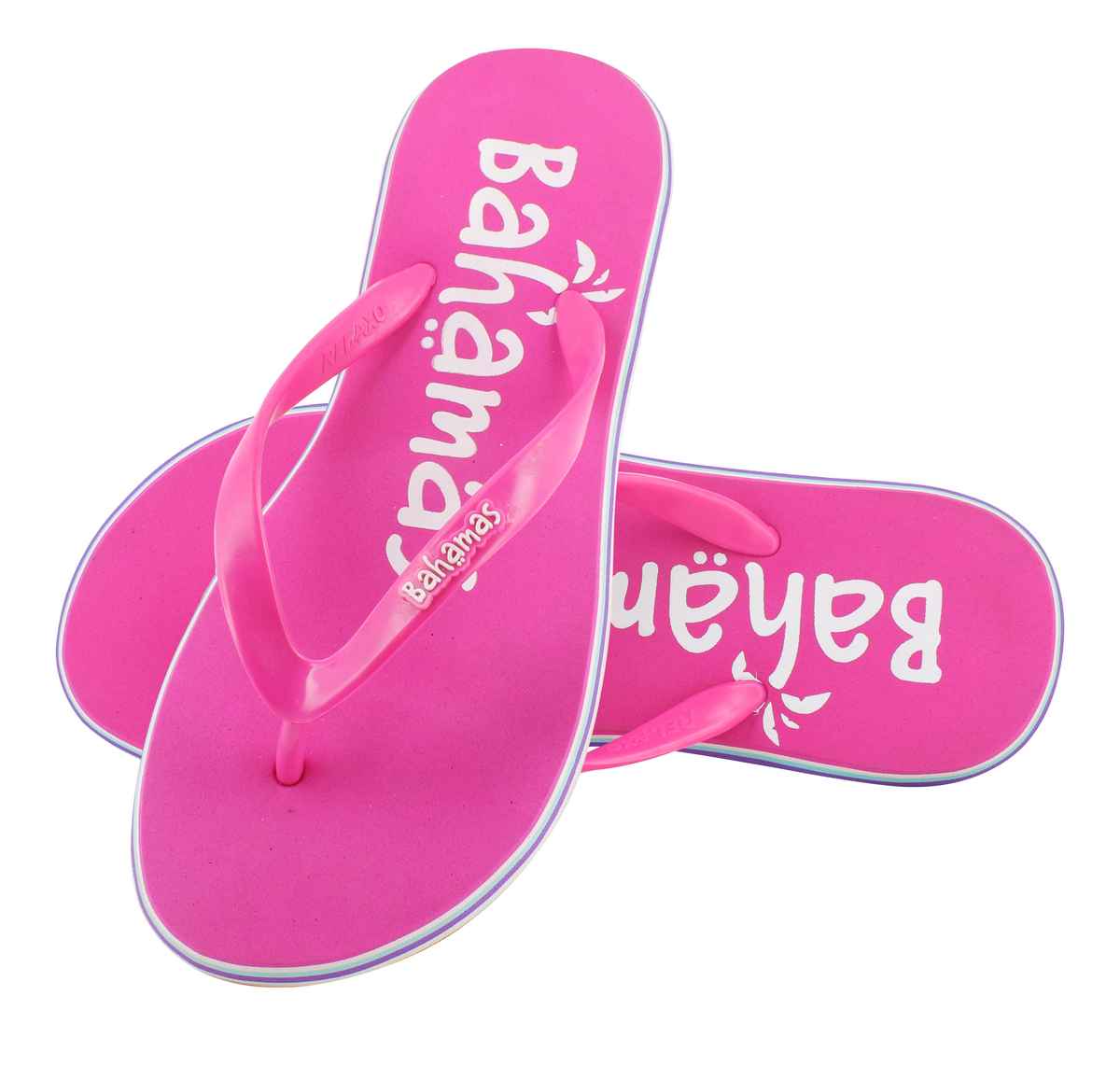 Bahamas Women BHL-159 Flip Flops | Magenta | 7 UK