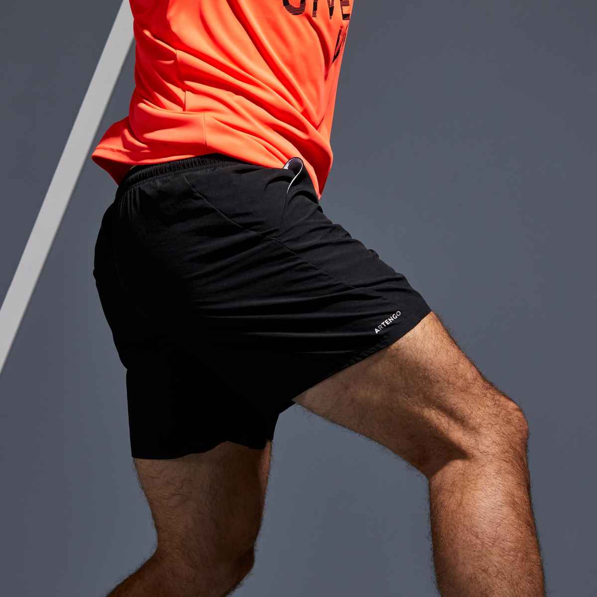 Decathlon | Kuikma Men's Tennis Quick Dry Shorts - Black - XL