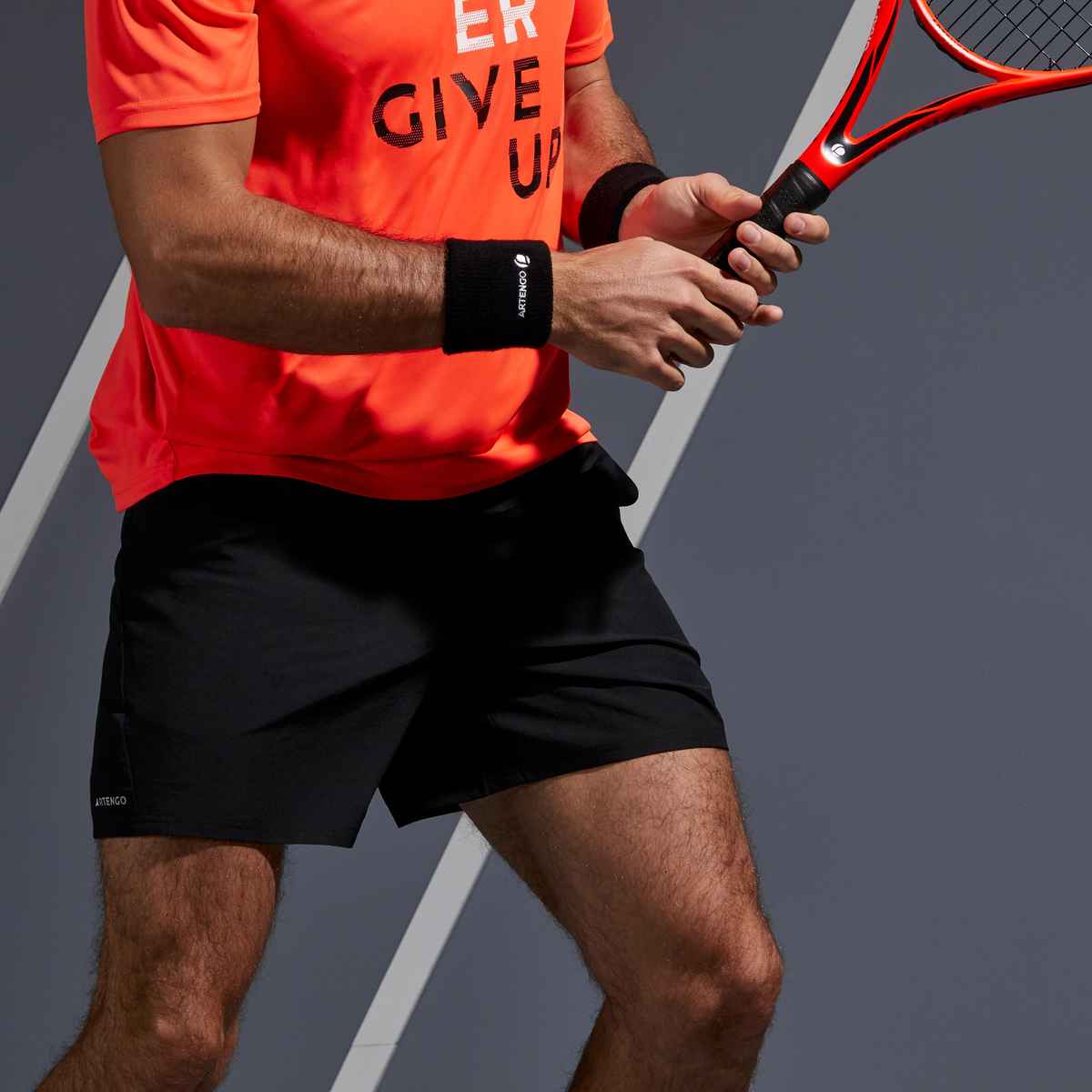 Decathlon | Kuikma Men's Tennis Quick Dry Shorts | Black - M