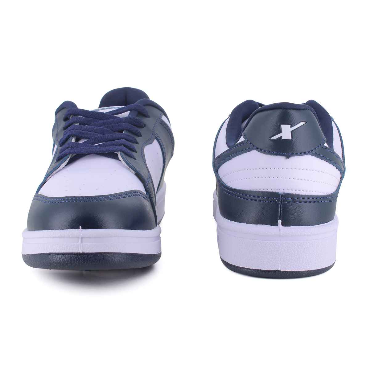 Sparx Men's Shoes SM 747 | White and Navy - UK 8