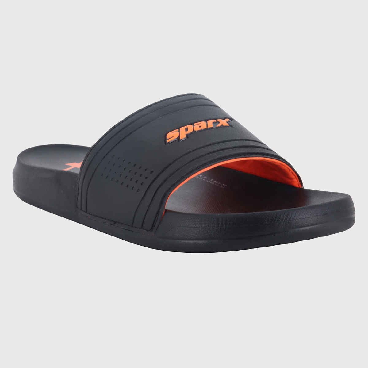 Sparx Slides Sfg-144 Black For Men Size-7