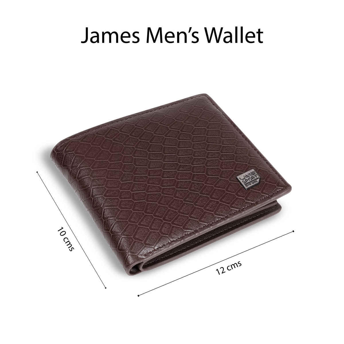 Lavie Sport James Men's Wallet | 5 Card Slots | Biofold Wallet | Synthetic Leather | Purse - Tan