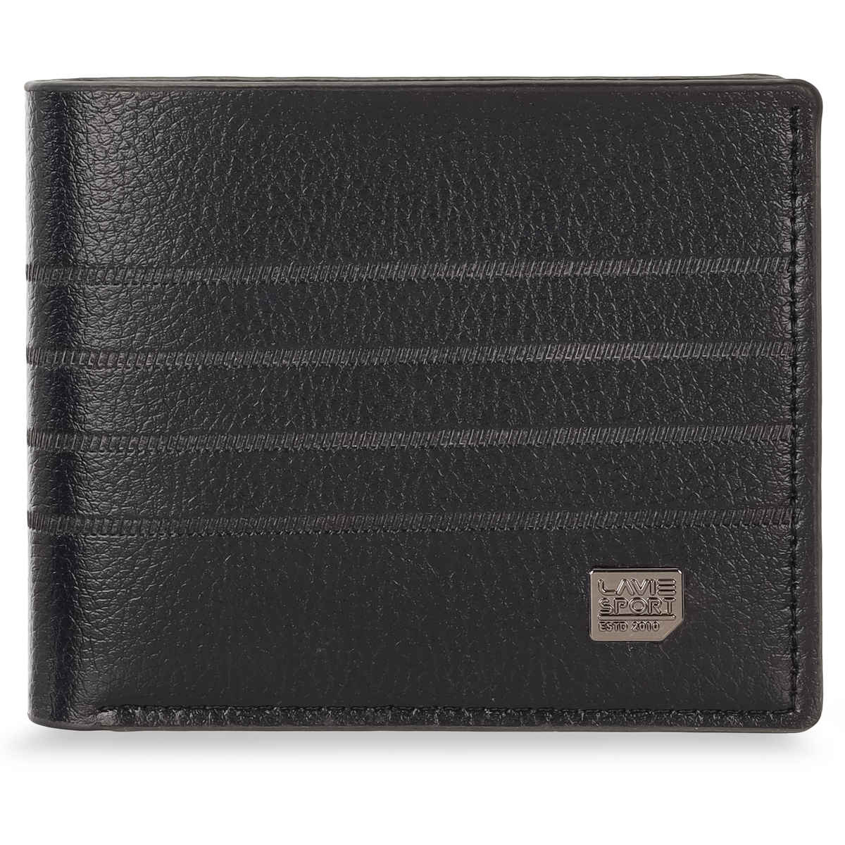 Lavie Sport Men's Alfred Z Black Wallet | 4 Card Slot