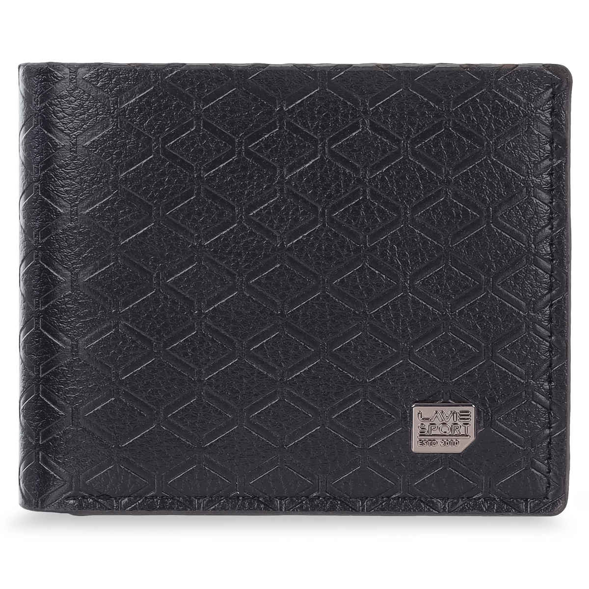 Lavie Sport Men's Oscar Z Black Wallet | 4 Card Slot