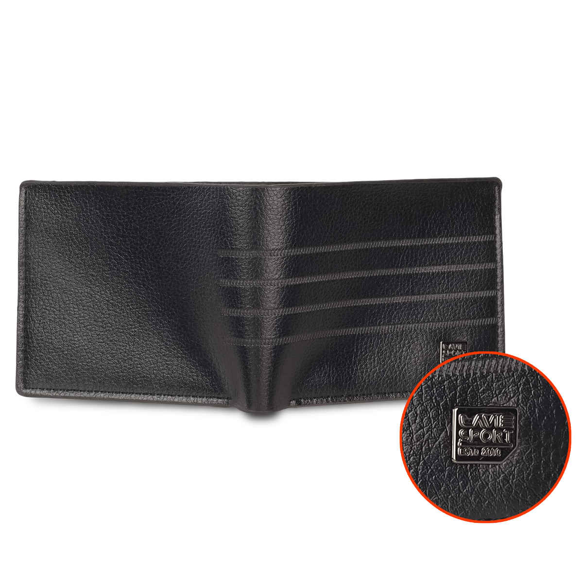 Lavie Sport Men's Alfred Z Black Wallet | 4 Card Slot