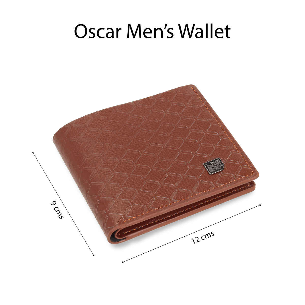 Lavie Sport Men's Oscar Synthetic Leather Wallet | Biofold Wallet | Brown