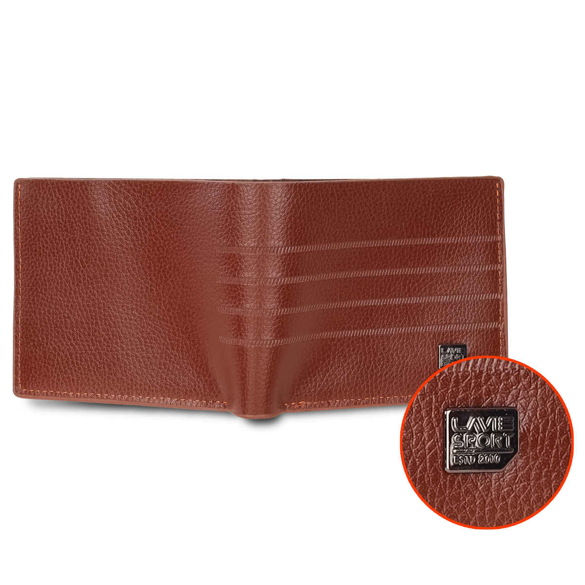 Lavie Sport Men's Alfred Z Brown Wallet | 4 Card Slot