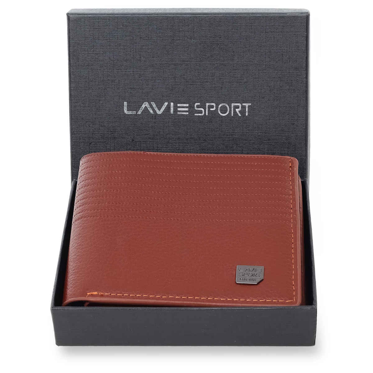 Lavie Sport Men's Henry Z Brown Wallet | 4 Card Slot