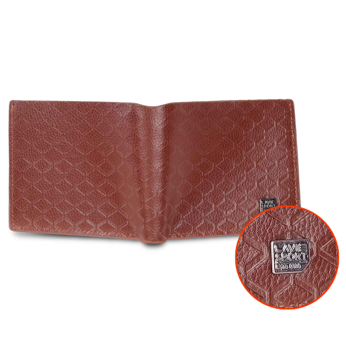 Lavie Sport Men's Oscar Z Brown Wallet | 4 Card Slot