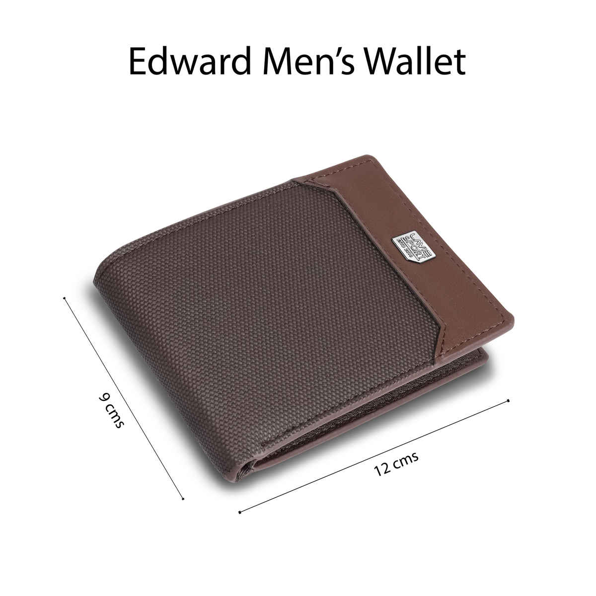 Lavie Sport Edward Men's Wallet | 5 Card Slots | Biofold Wallet | Synthetic Leather | Purse - Tan