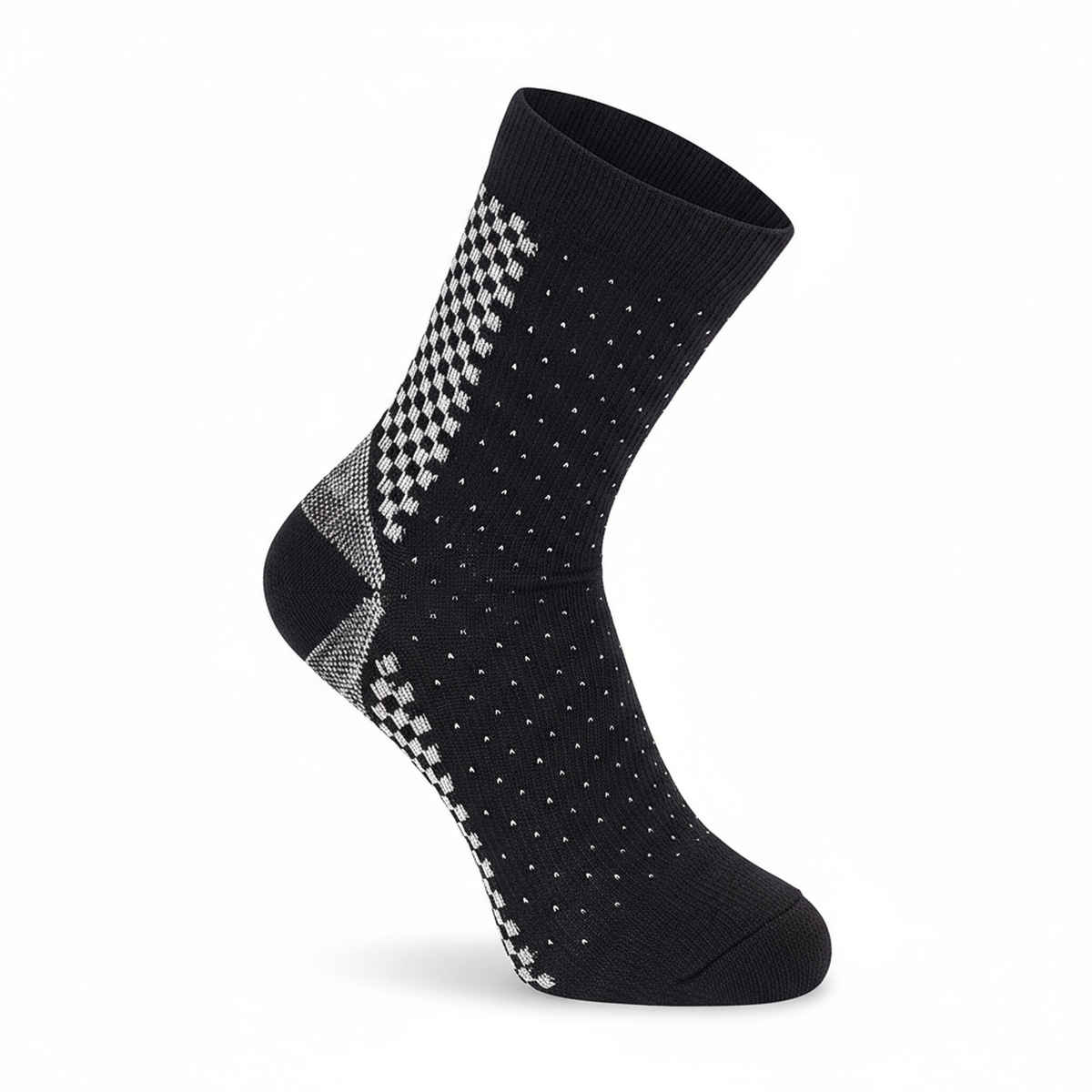 Beyond Unisex Solid Combed Cotton Socks | Black - Free Size
