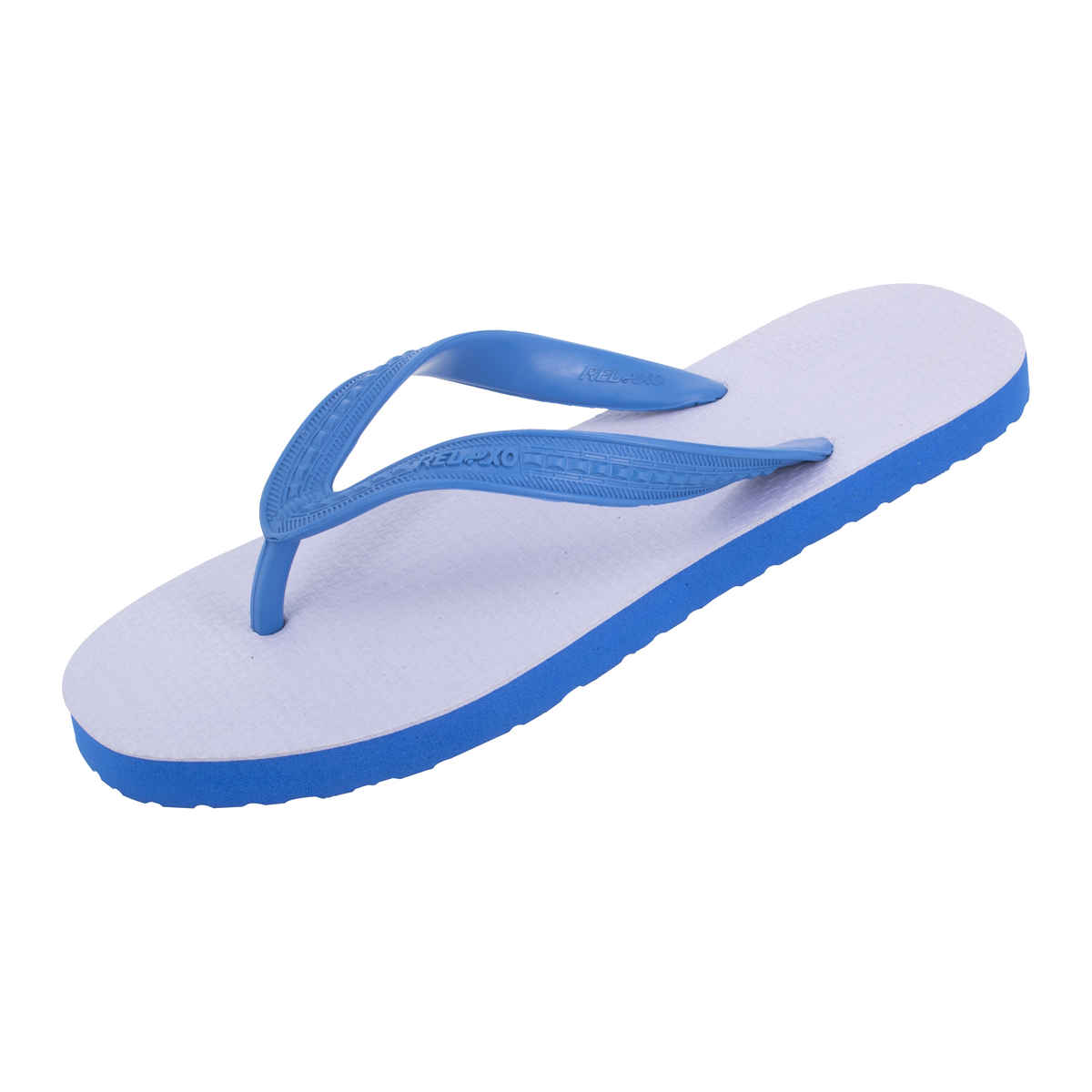Relaxo Hawai Flip Flop Cushion 21 White For Men | UK - 10