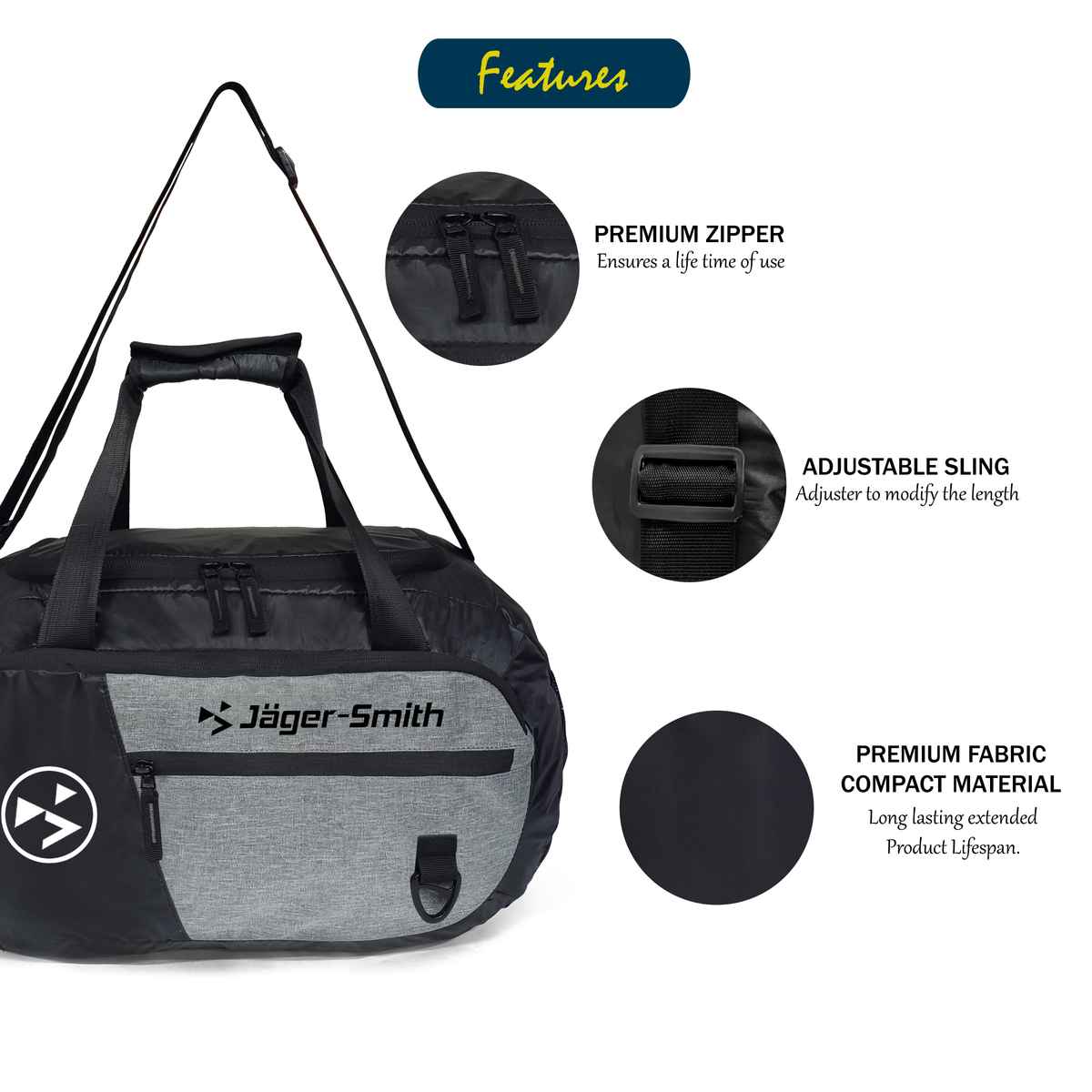 Jager-Smith JSGB800 Multipurpose GYM Bag