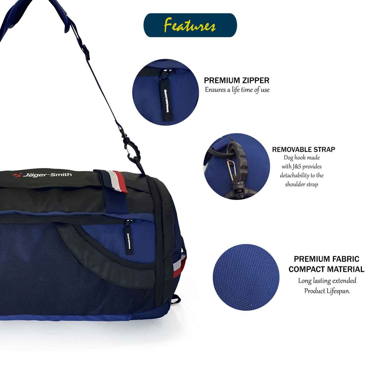 Jager-Smith JSGB900 Multipurpose GYM Bag