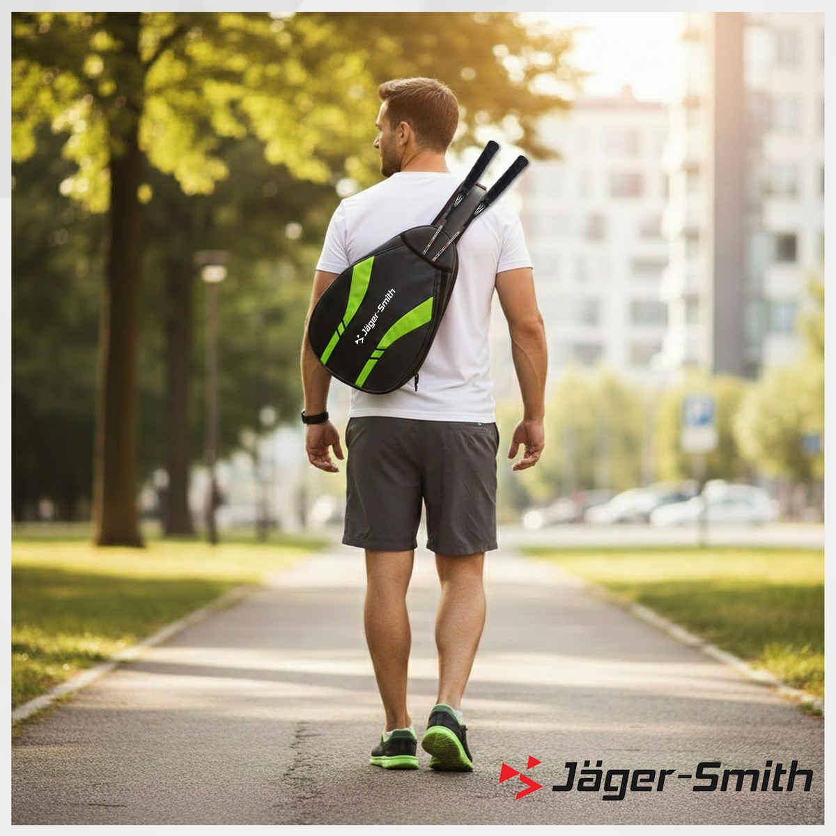 Jager-Smith Multipurpose Sling Bag | JSSB 05 | Black & Neon