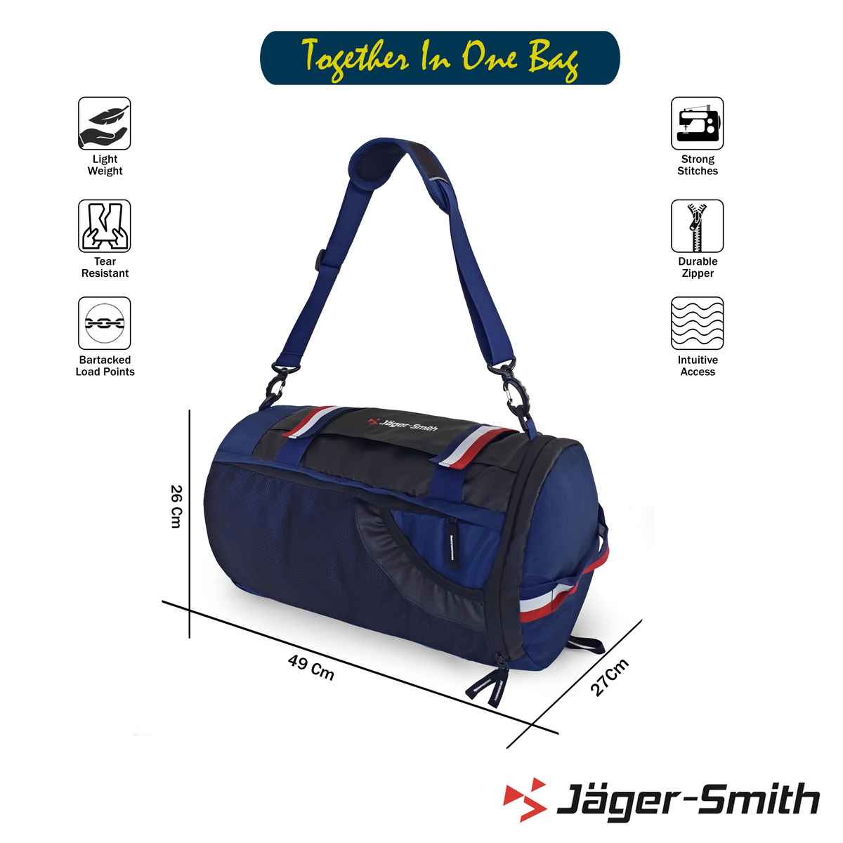 Jager-Smith JSGB900 Multipurpose GYM Bag