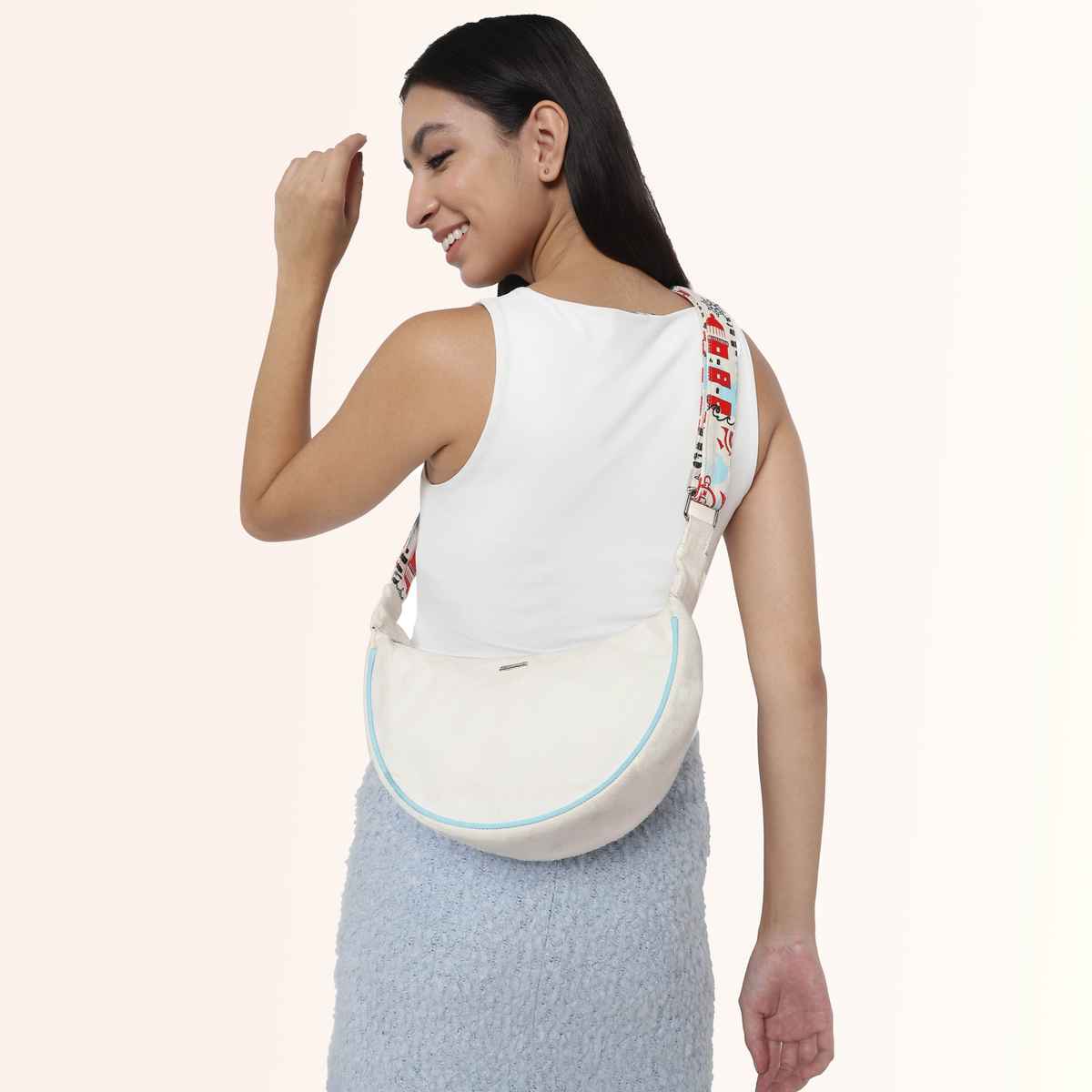 Ecoright Women's Cotton Sling Bag | Multicolour - One Size