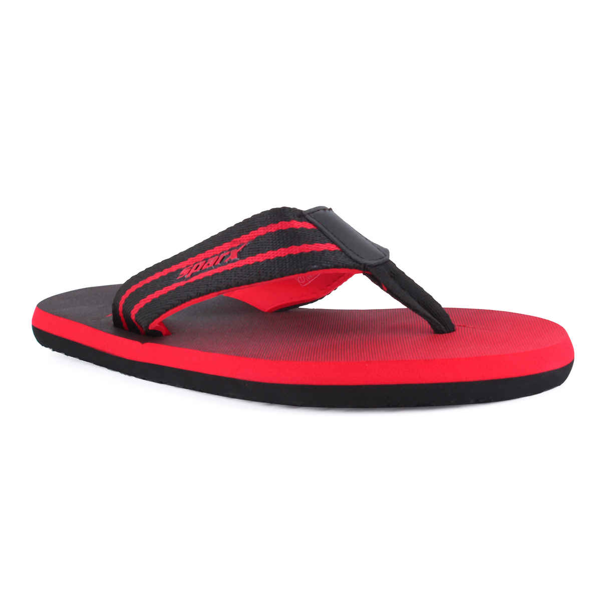 Sparx Flip Flop SFG-105 Black Red For Men | UK8