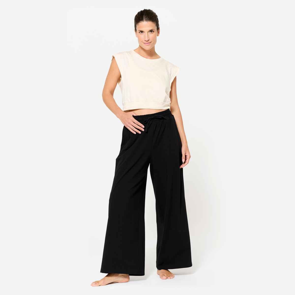 Decathlon | Nyamba WoMen's Loose-Fit Trackpant | Black - S