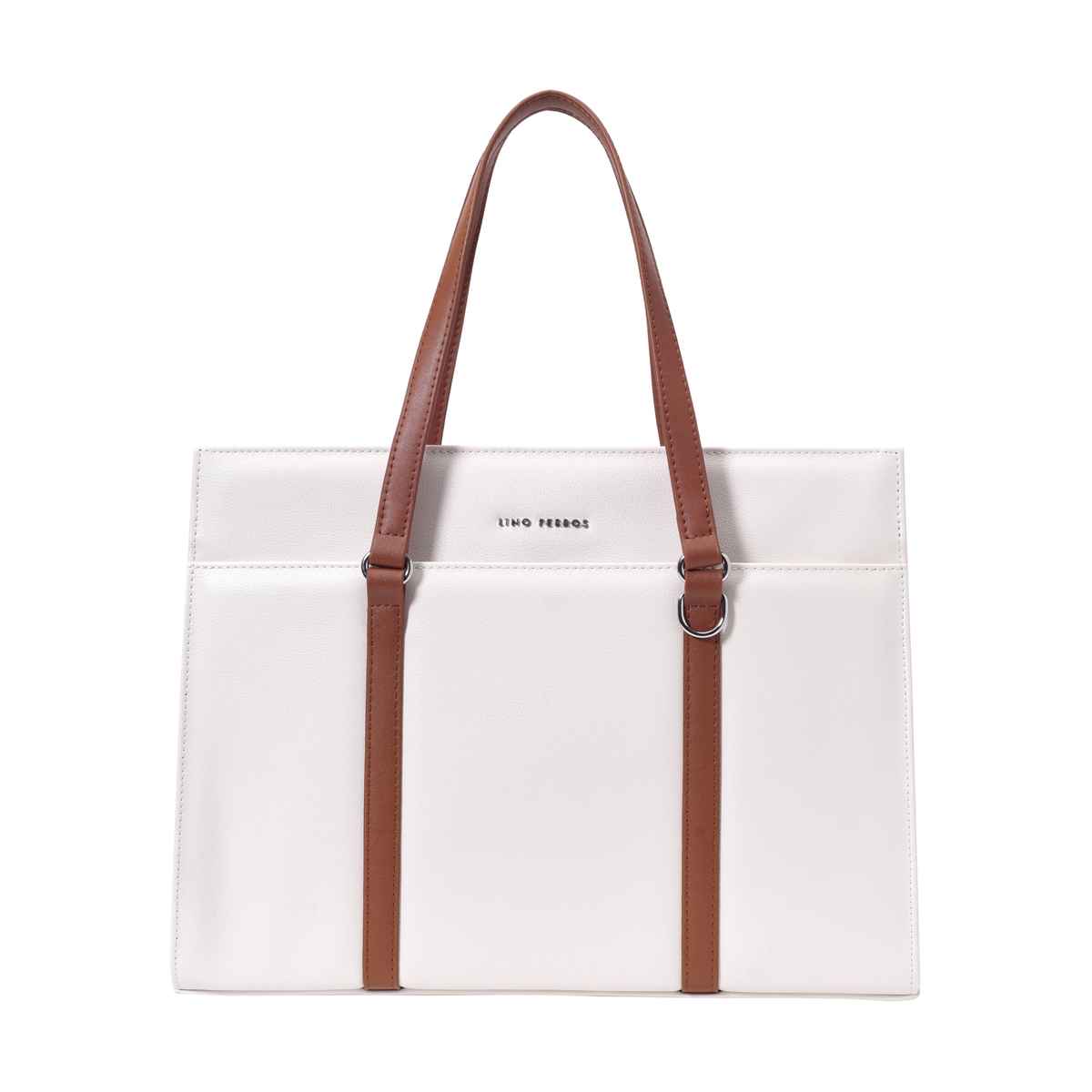 Lino Perros Women's Tote Bag | LWHB02624 | White