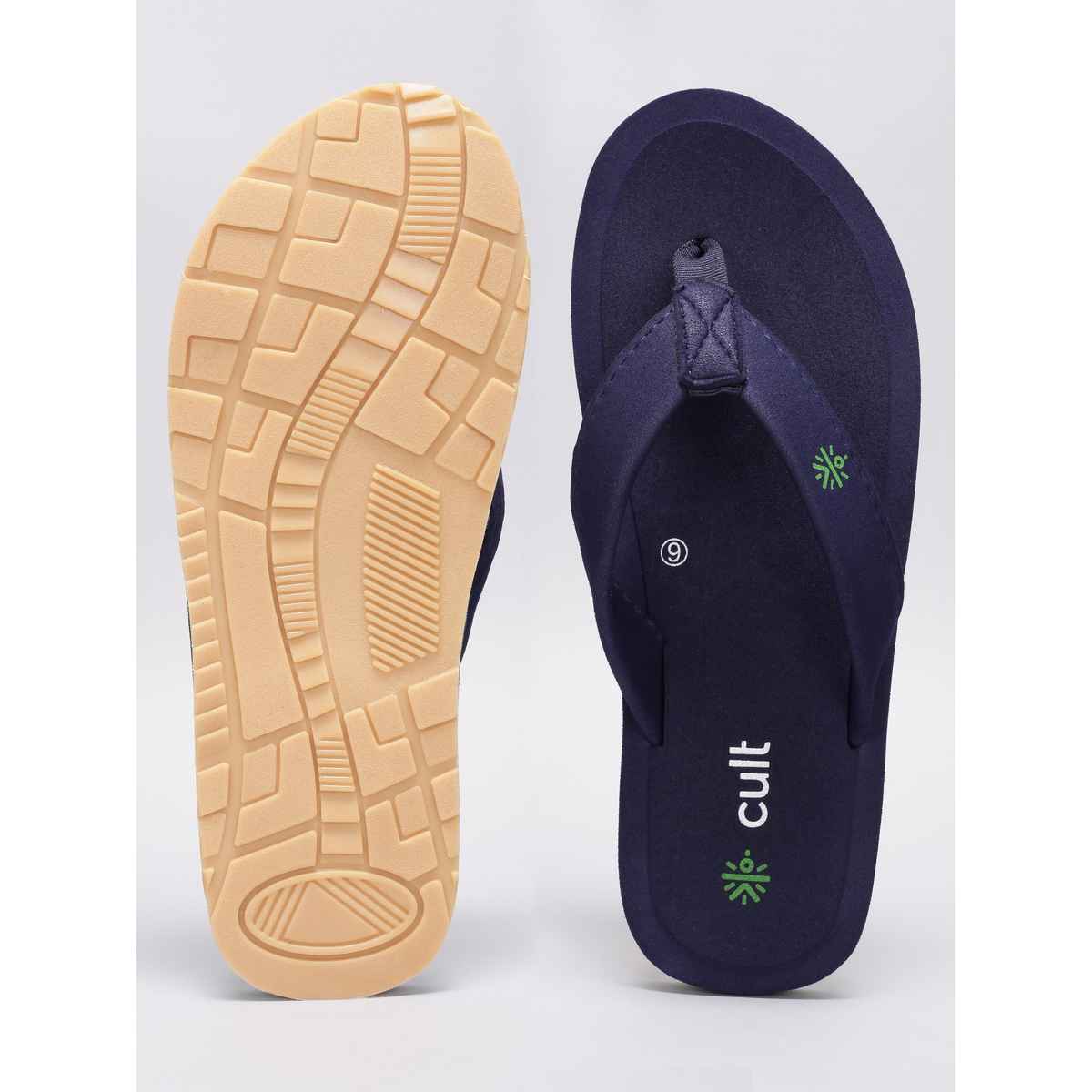 cult Men's Vetra Flip Flops | Navy - UK 6