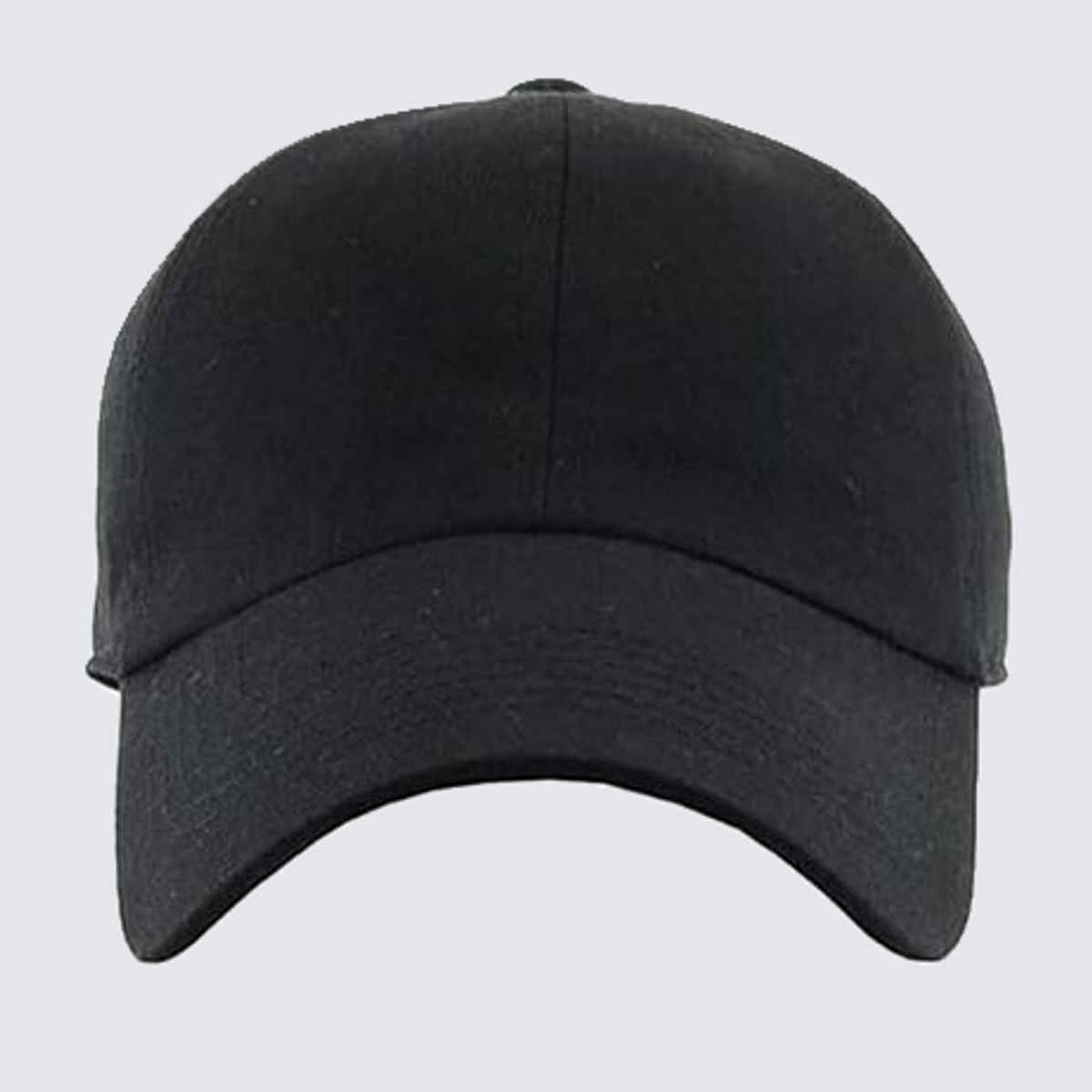 Infispace Pure Cotton Unisex Summer Sports Classic Cap Black Color