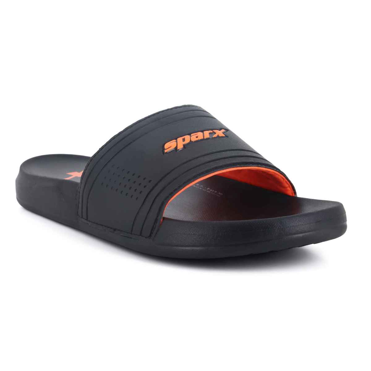 Sparx Slides Sfg-144 Black For Men Size-8