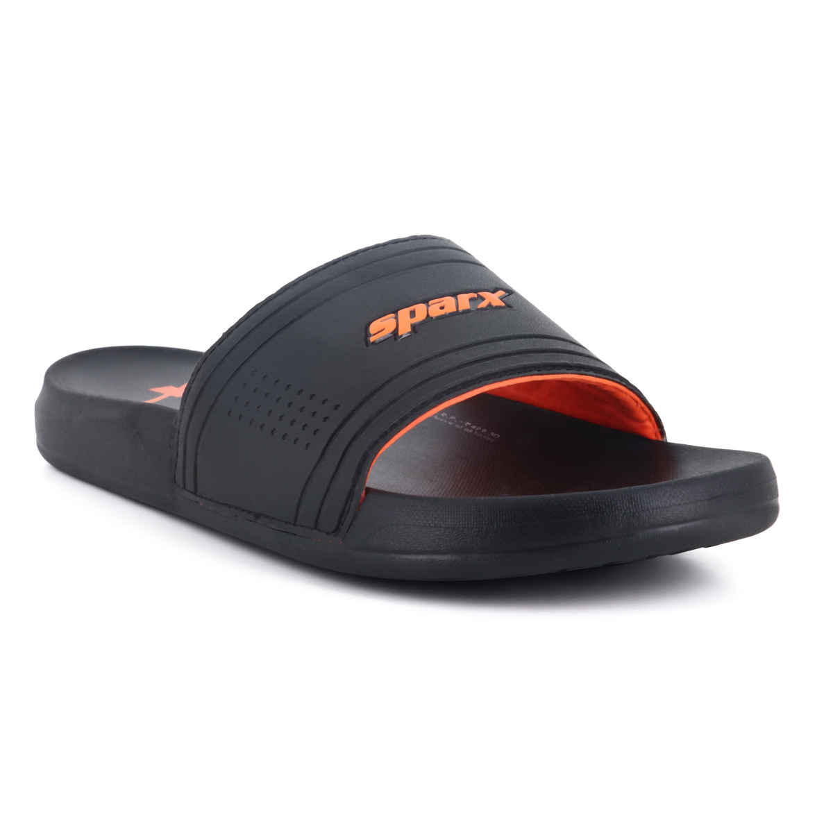 Sparx Slides Sfg-144 Black For Men Size-6