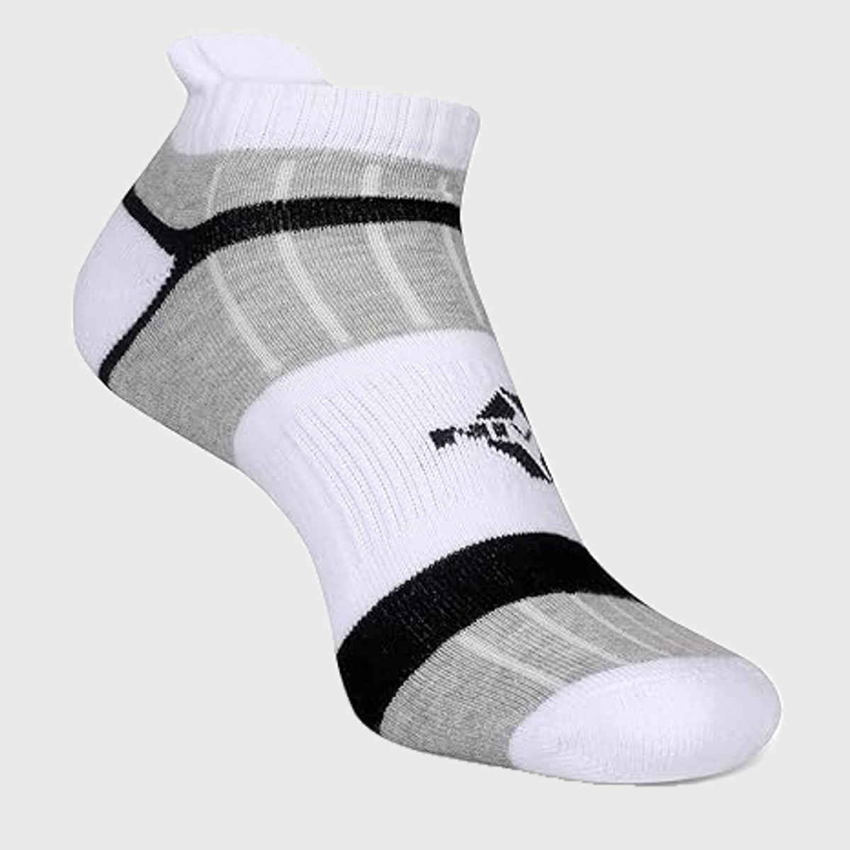 Nivia Unisex Striped Combed Cotton Socks | Multicolour - Free Size