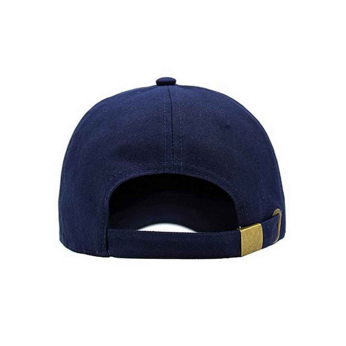 Infispace Pure Cotton Unisex Summer Sports Classic Cap Navy Color