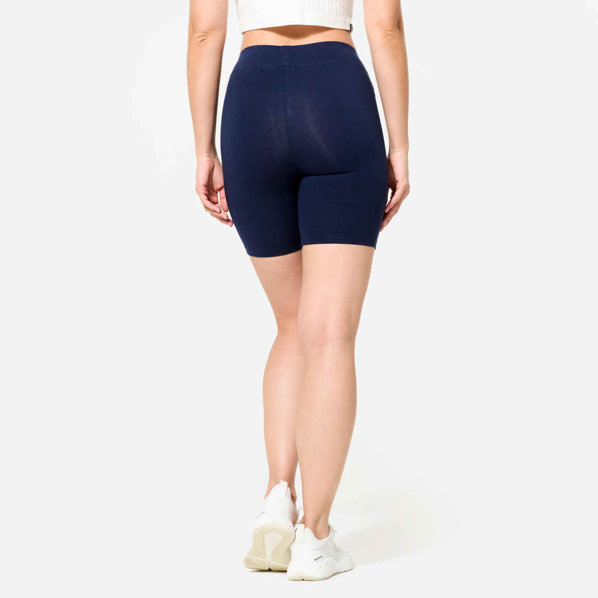Decathlon Domyos Women's Fitness Cycling Shorts | Blue | L