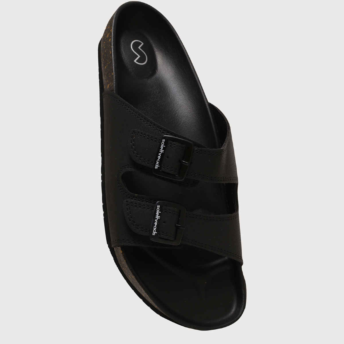 Solethreads Hermes Black Sandals for Men | Size India/UK 9