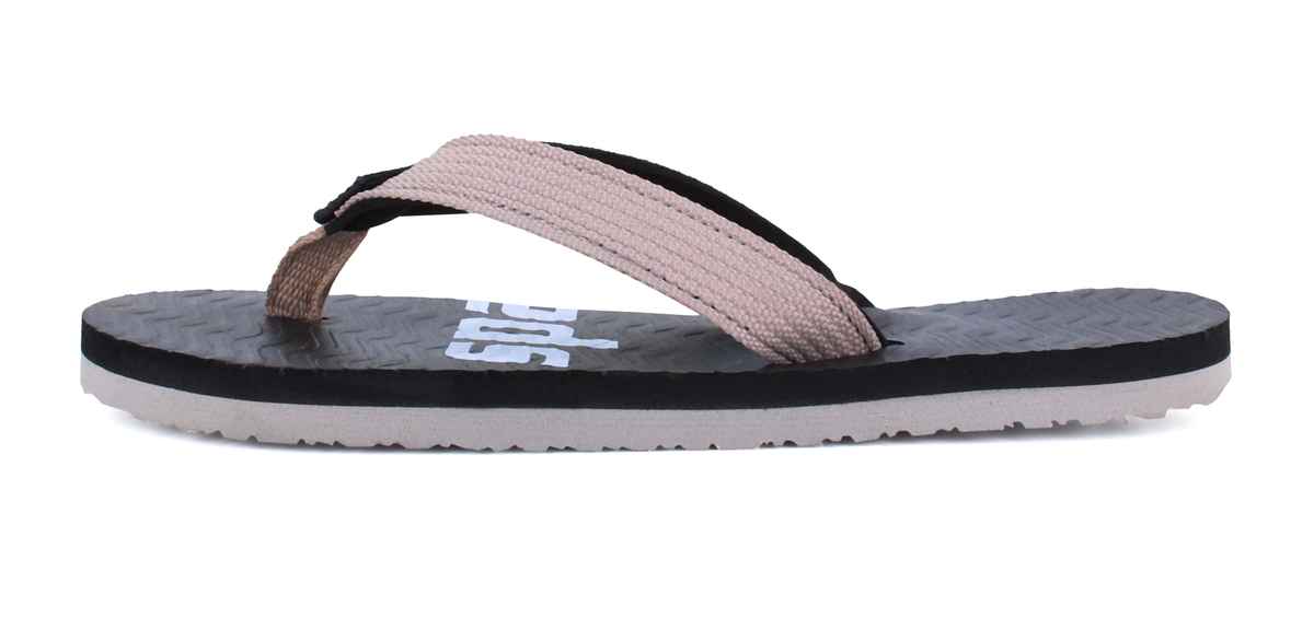 Sparx Slippers SFU-204 Grey Black For Men | 9 UK