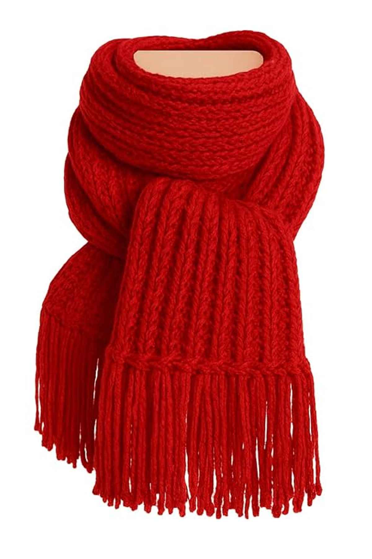Blynk Unisex Casual Luxurious Premium Checkered Acrylic Woolen Muffler Scarf Stole for Winter