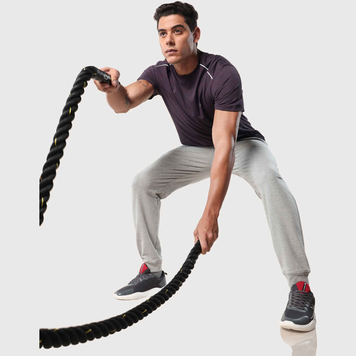 CULT Men's Move All Day Purple Comfortech T-shirt | Purple | S