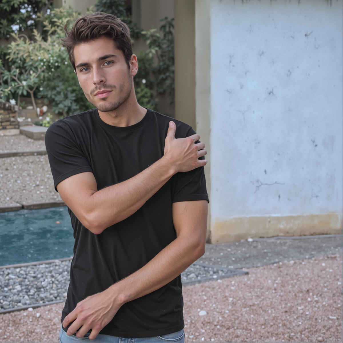 EQL Men's NeoVerse Recycled T-shirt | Black - L