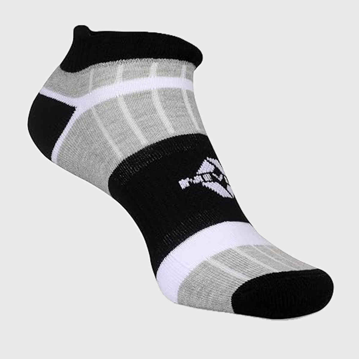 Nivia Unisex Striped Combed Cotton Socks | Multicolour - Free Size