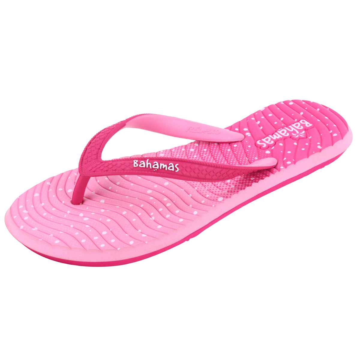 Bahamas Women's Slippers | BHL-228 | Magenta & Light Pink - UK 6