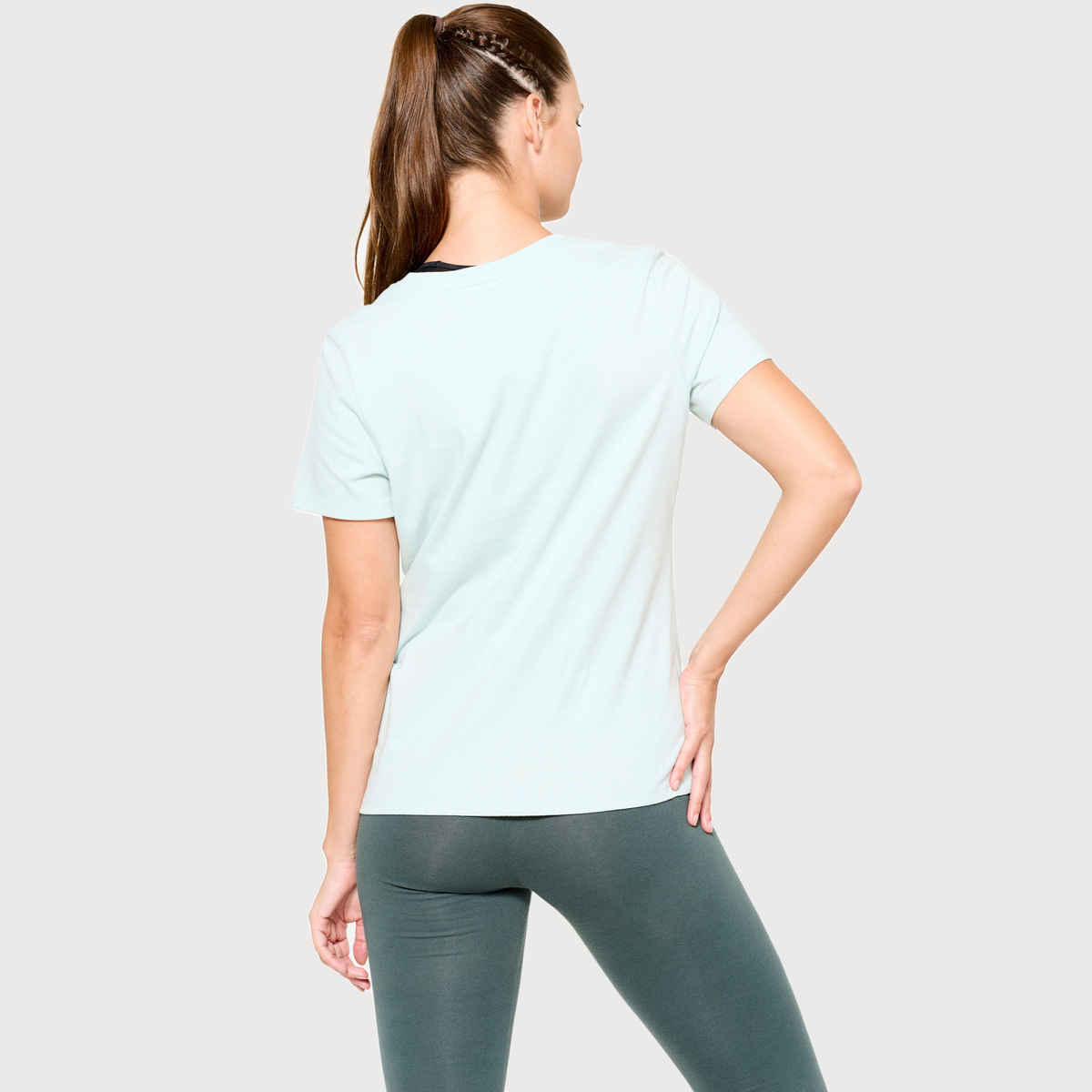 Decathlon | Domyos WoMen's Fitness T-shirt - Sage Green, S