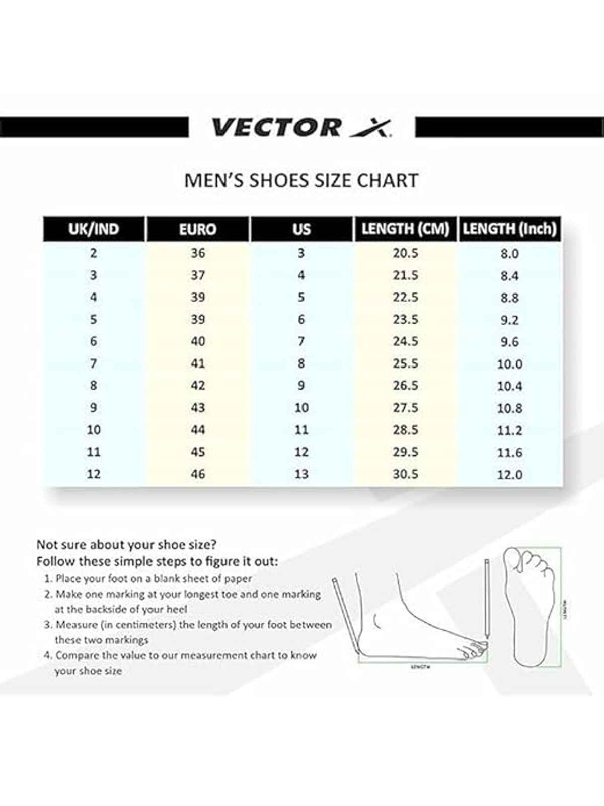 Vector X Ranger 7.0 Power Badminton Shoes for Men (White-Red, 6) | UK6