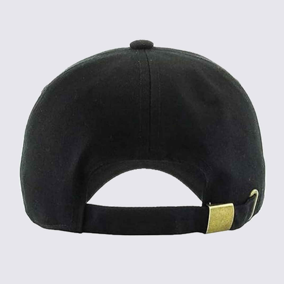 Infispace Pure Cotton Unisex Summer Sports Classic Cap Black Color
