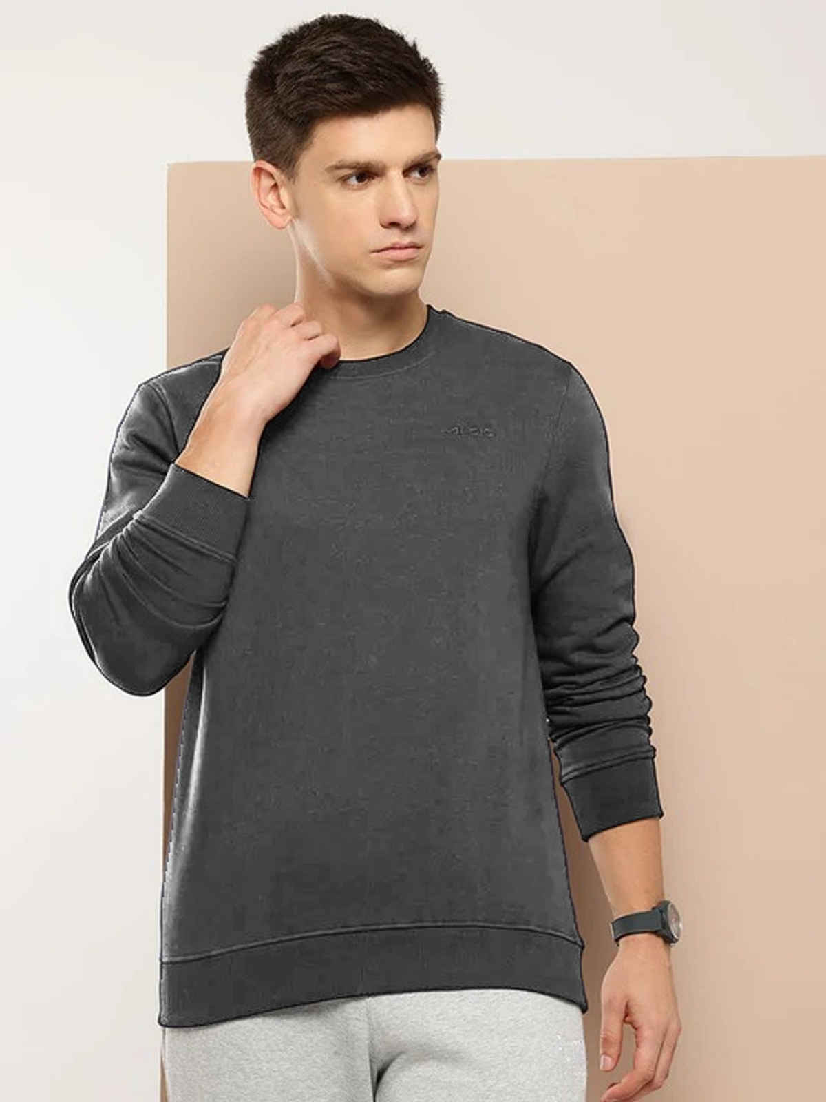 Alcis Men's Sweatshirt | Grey - M