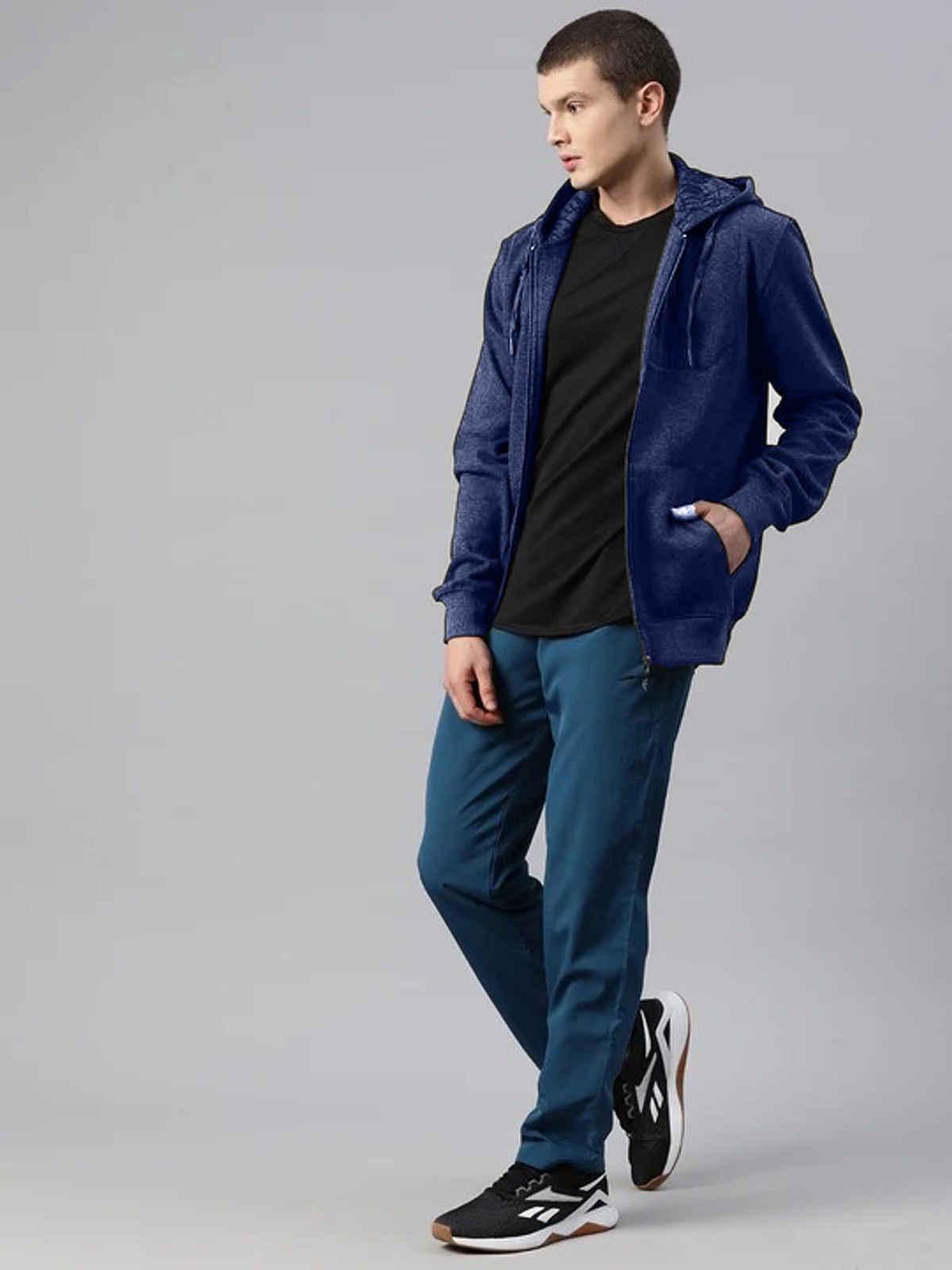 Alcis Men's Hoodie | Navy - L