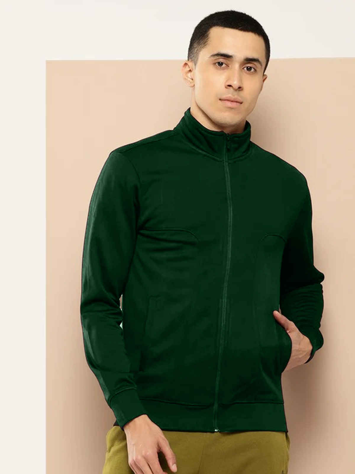 Alcis Men's Jacket | Olive - L