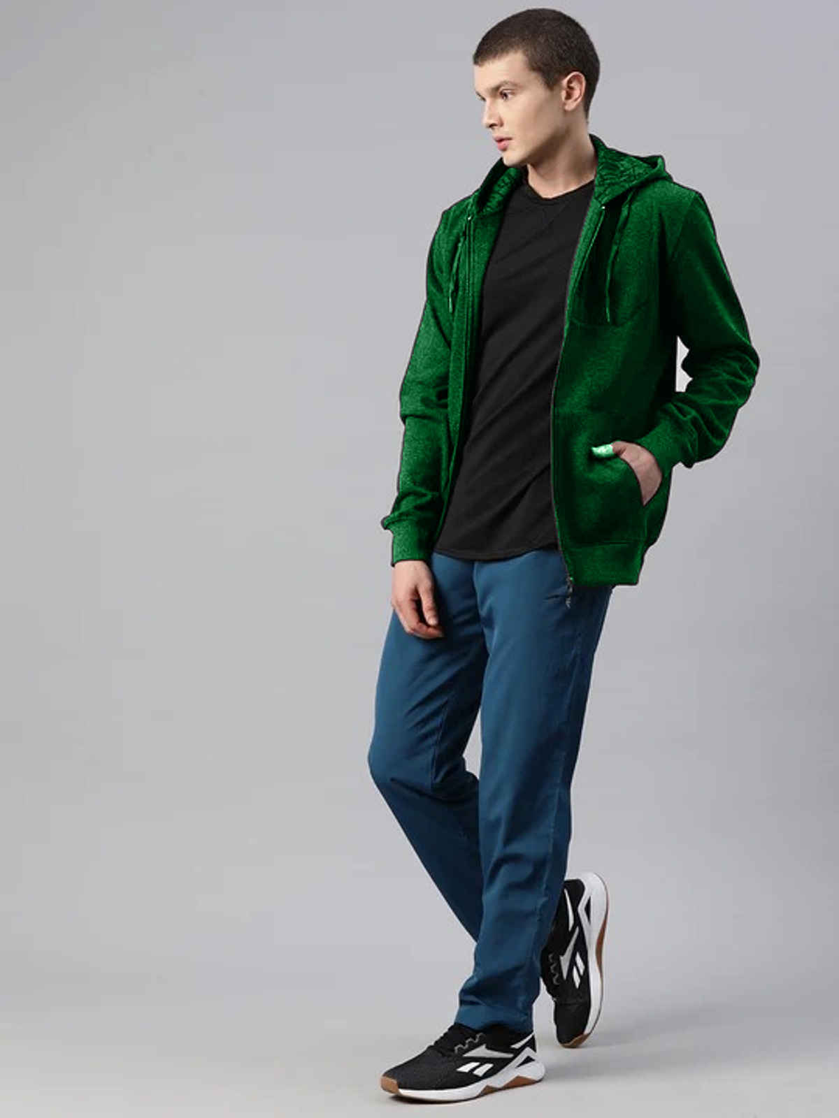 Alcis Men's Hoodie | Olive - M